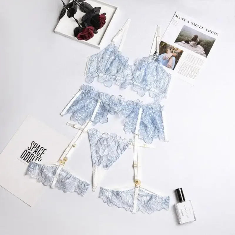 3-Piece Lace Lingerie Set | Fashionsarah.com