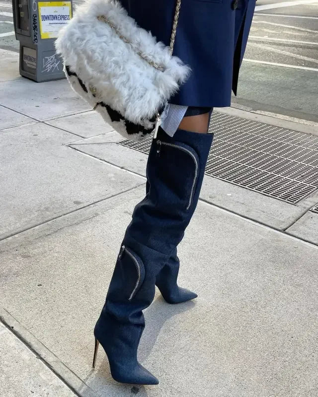 Winter Pocket Boots | Fashionsarah.com