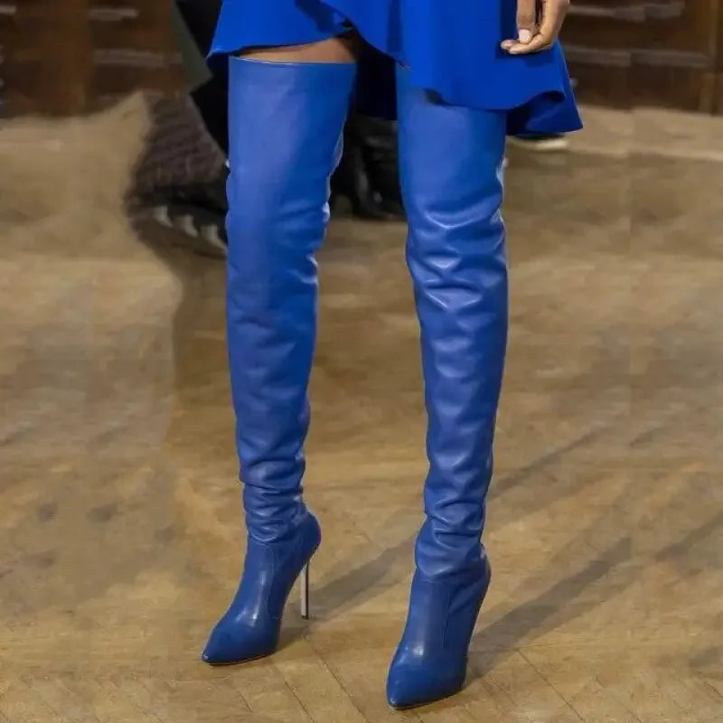 Over-the-knee Stretch boots | Fashionsarah.com