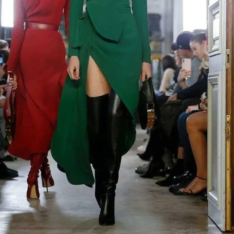 Over-the-knee Stretch boots | Fashionsarah.com