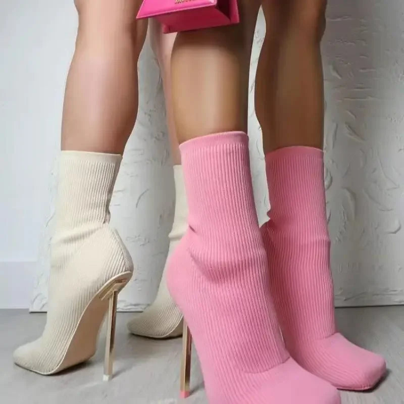 Hot Female Square Toe Boots | Fashionsarah.com
