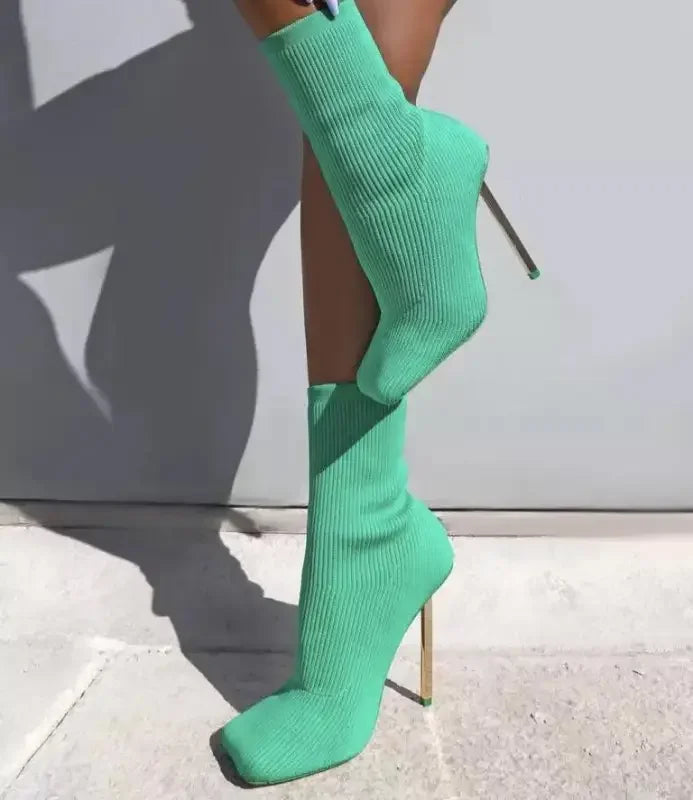 Hot Female Square Toe Boots | Fashionsarah.com