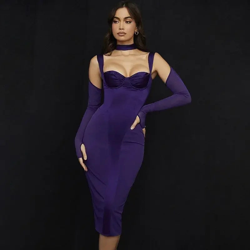 Elegant Autumn Dress | Fashionsarah.com