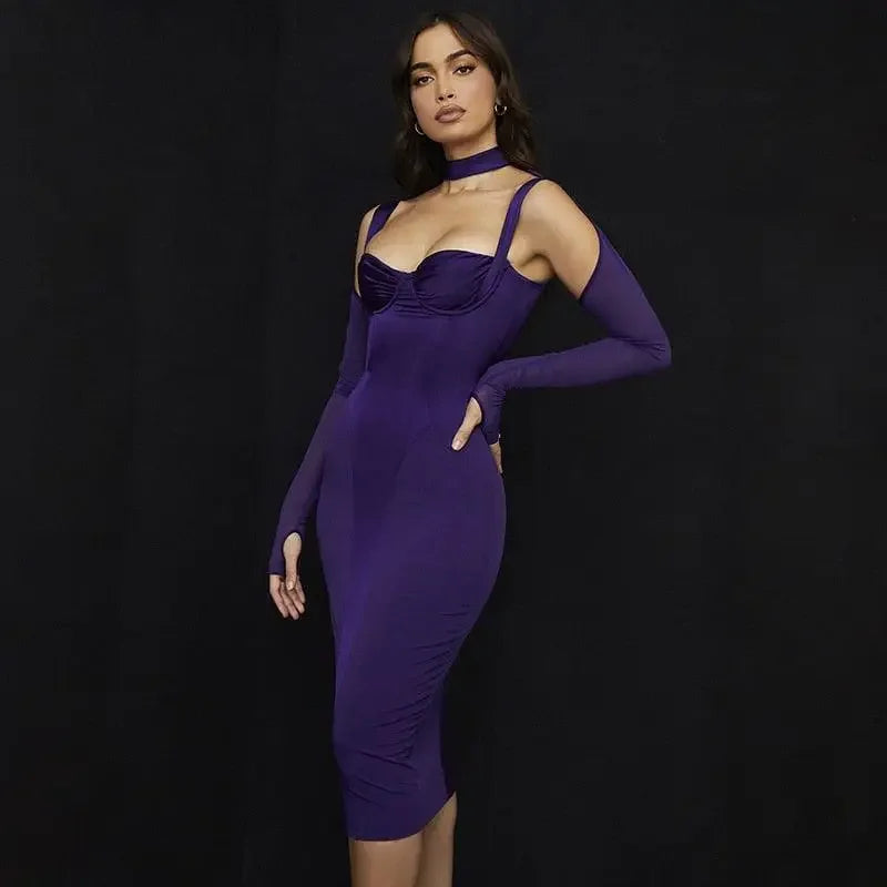 Elegant Autumn Dress | Fashionsarah.com