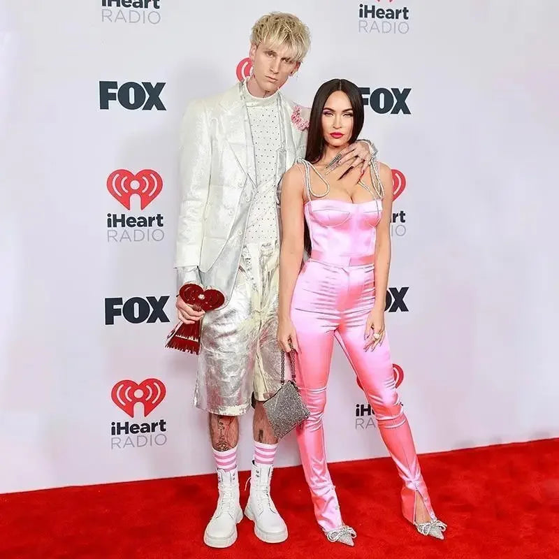 Pink Satin Jumpsuit | Fashionsarah.com