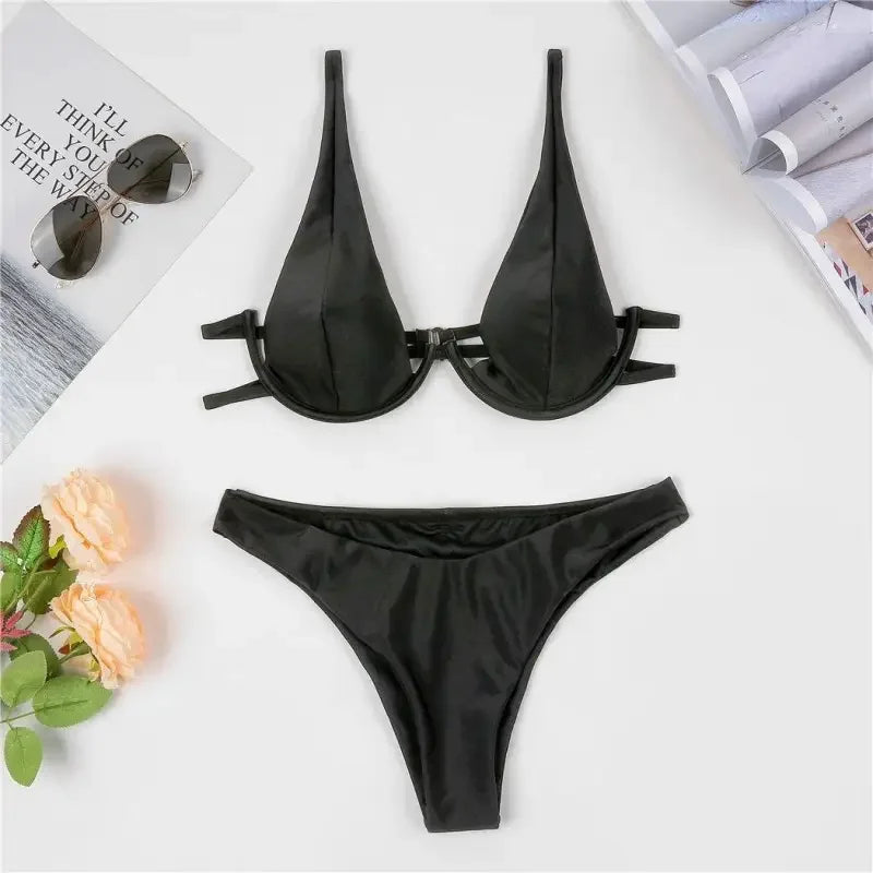 New Double-Layer Bikini Set | Fashionsarah.com