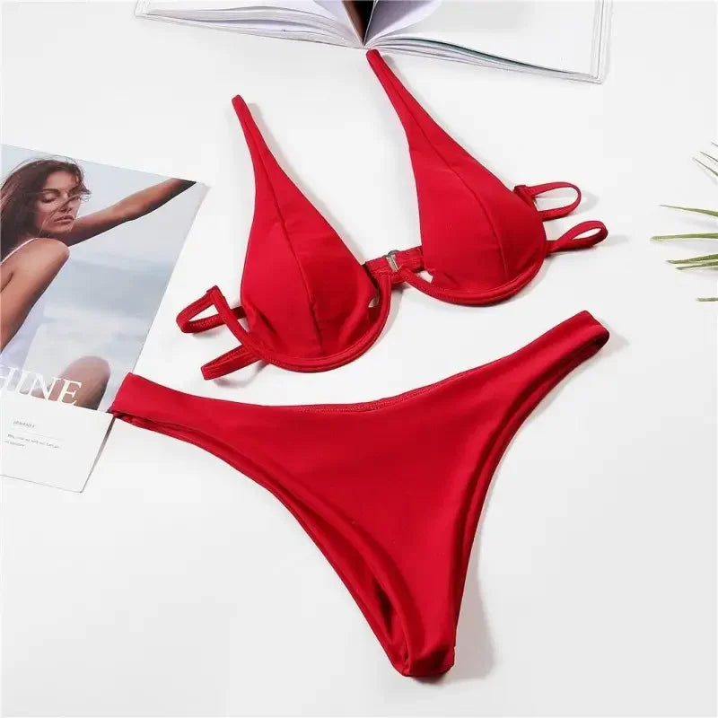 New Double-Layer Bikini Set | Fashionsarah.com