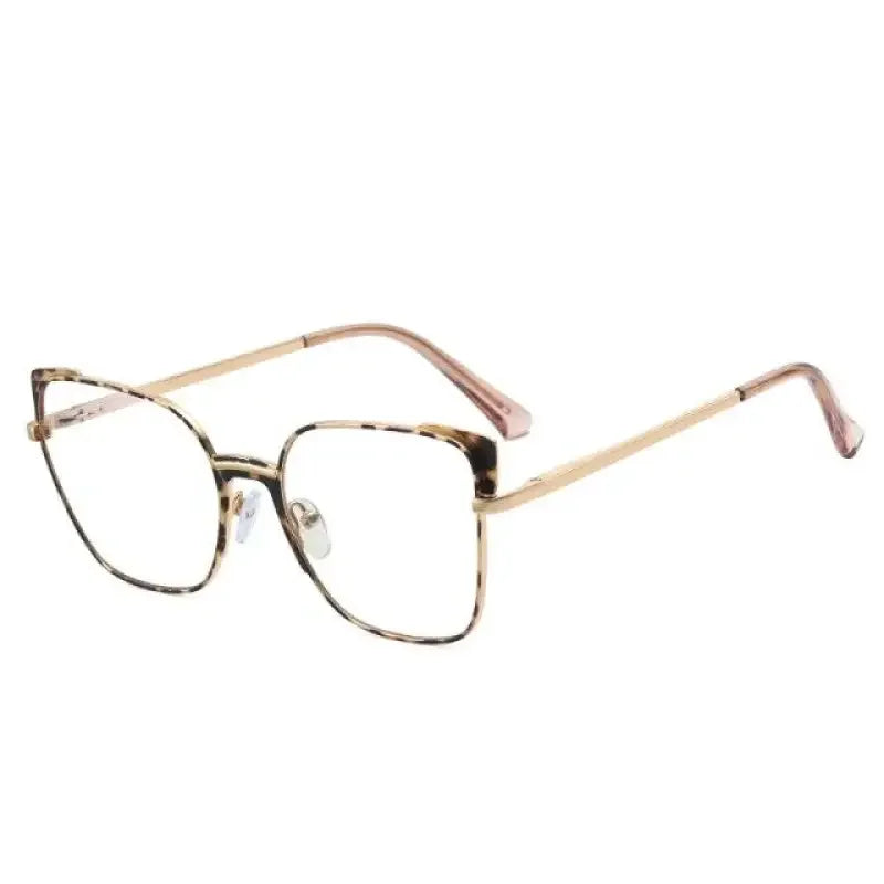 Leopard Oversized Cat Eye Frame | Fashionsarah.com