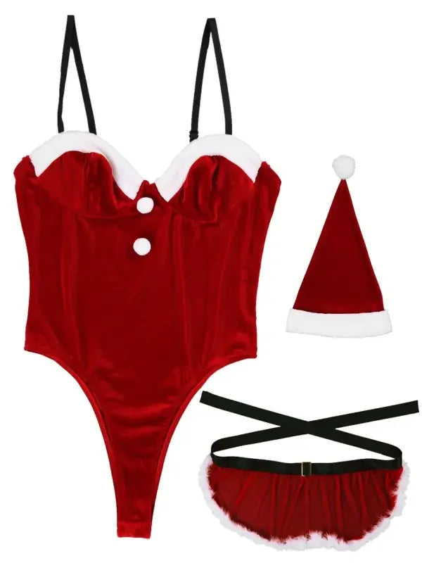 Christmas Lingerie Suit | Fashionsarah.com