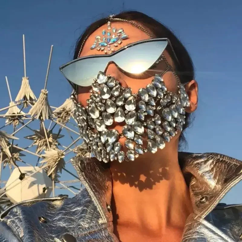 Halloween Jewelry Mask | Fashionsarah.com