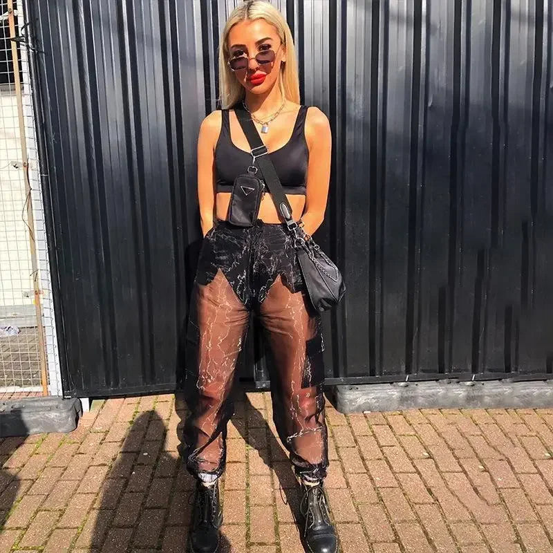 Perspective Loose Pants | Fashionsarah.com