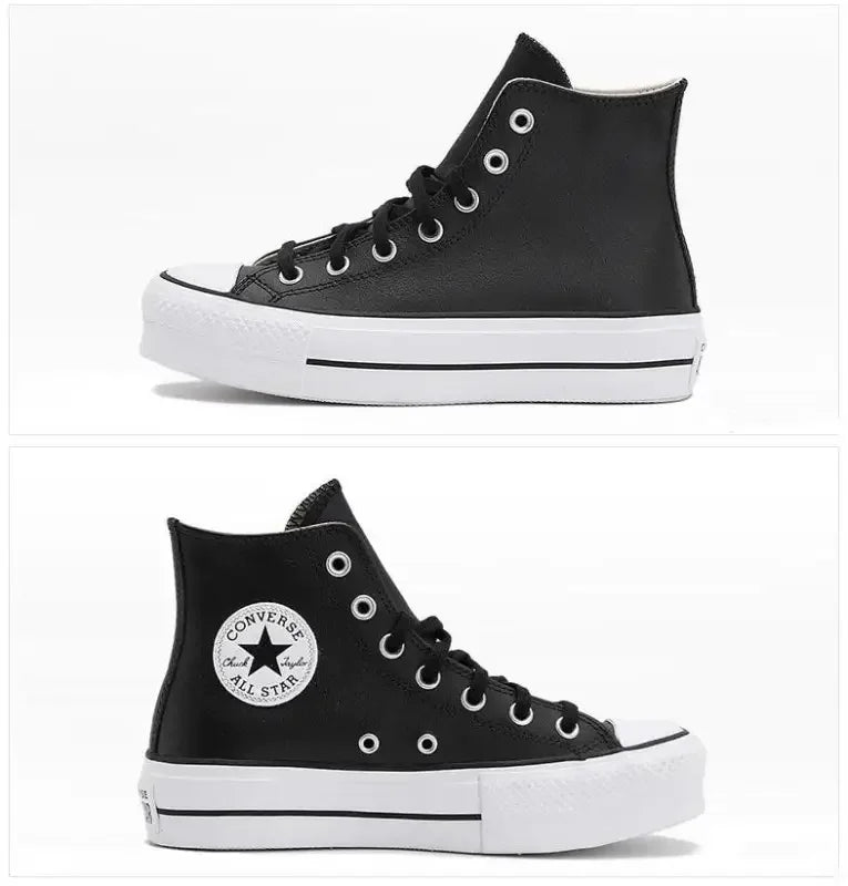 Leather Platform Sneakers | Fashionsarah.com