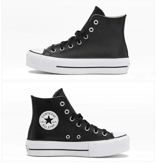 Leather Platform Sneakers | Fashionsarah.com