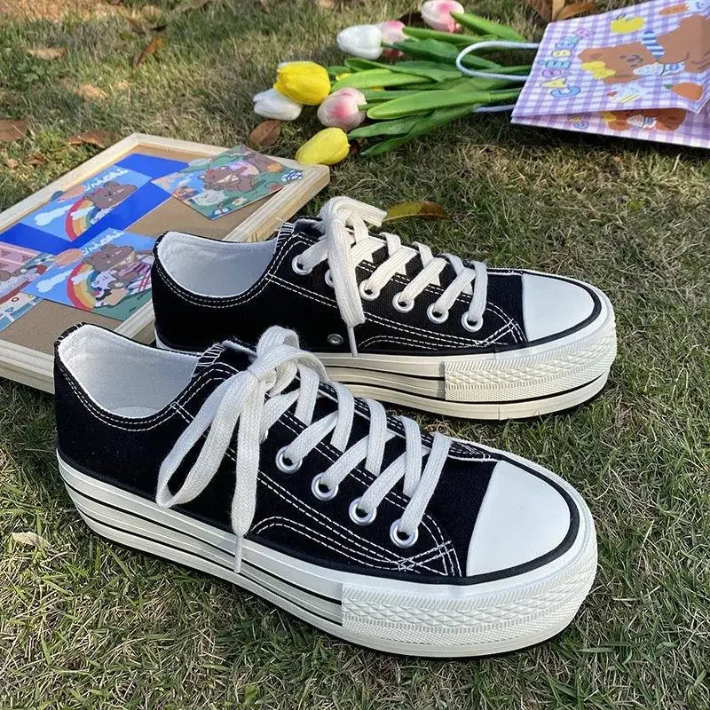 Leather Platform Sneakers | Fashionsarah.com