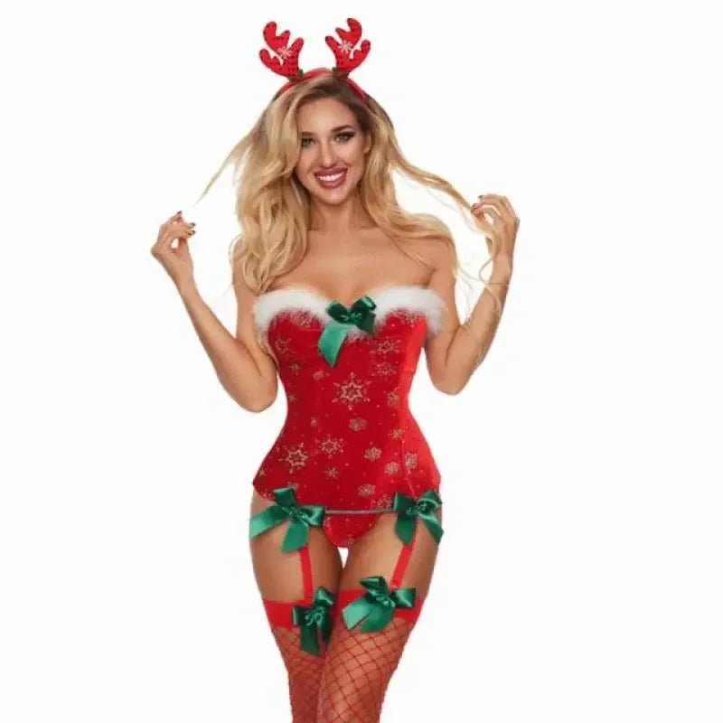 Christmas Babydolls With Stocking | Fashionsarah.com