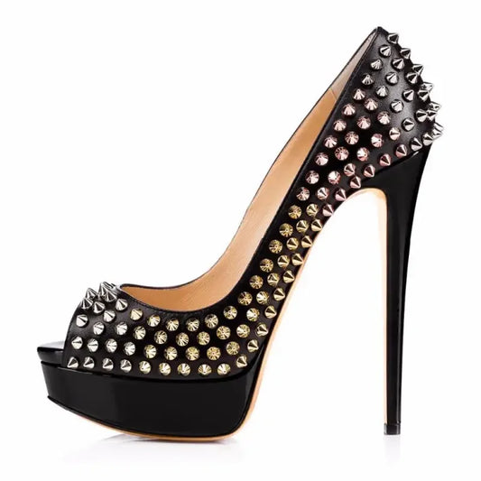 Chunky Platform Rivets | Fashionsarah.com