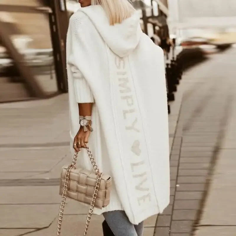 Casual Long Knitted Cardigan | Fashionsarah.com