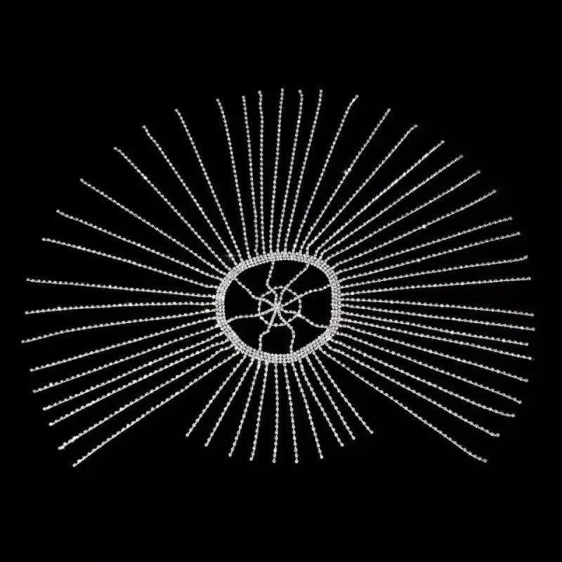 Rhinestone Wig Chain Hair Clips | Fashionsarah.com