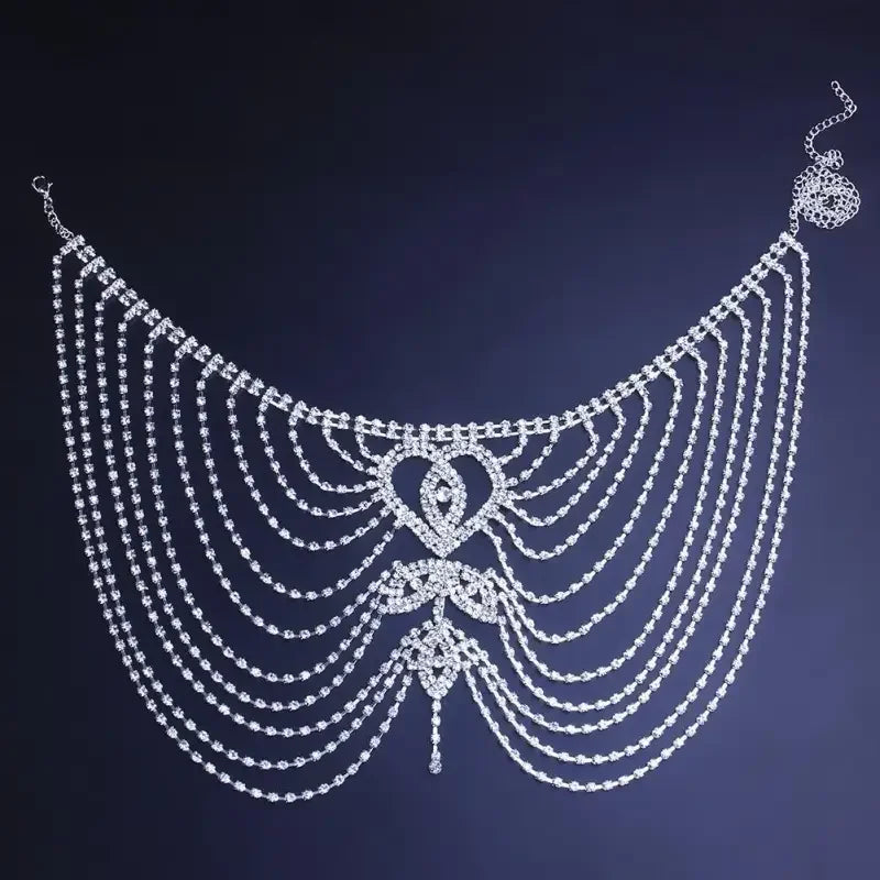 Rhinestone Flapper Cap Jewelry | Fashionsarah.com