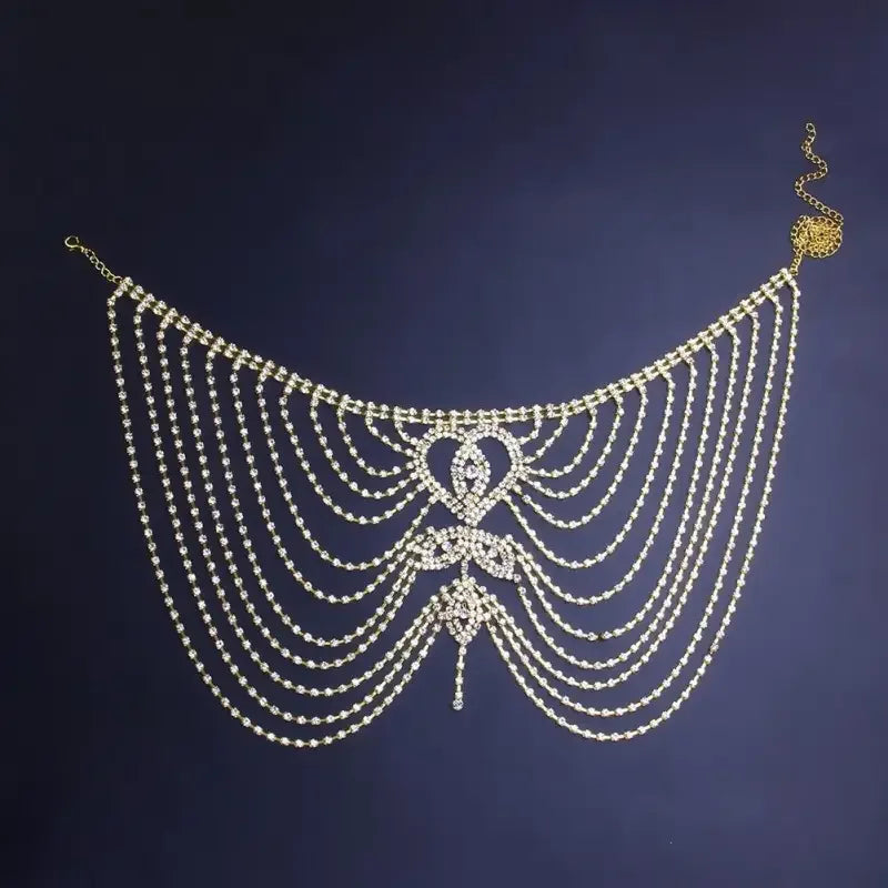 Rhinestone Flapper Cap Jewelry | Fashionsarah.com