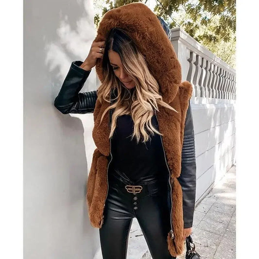 Elegant Tie Belt Leather Coats | Fashionsarah.com