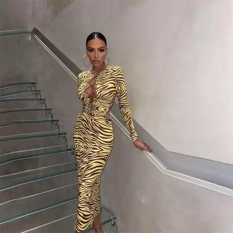 Tiger Look, Sheath Dress | Fashionsarah.com