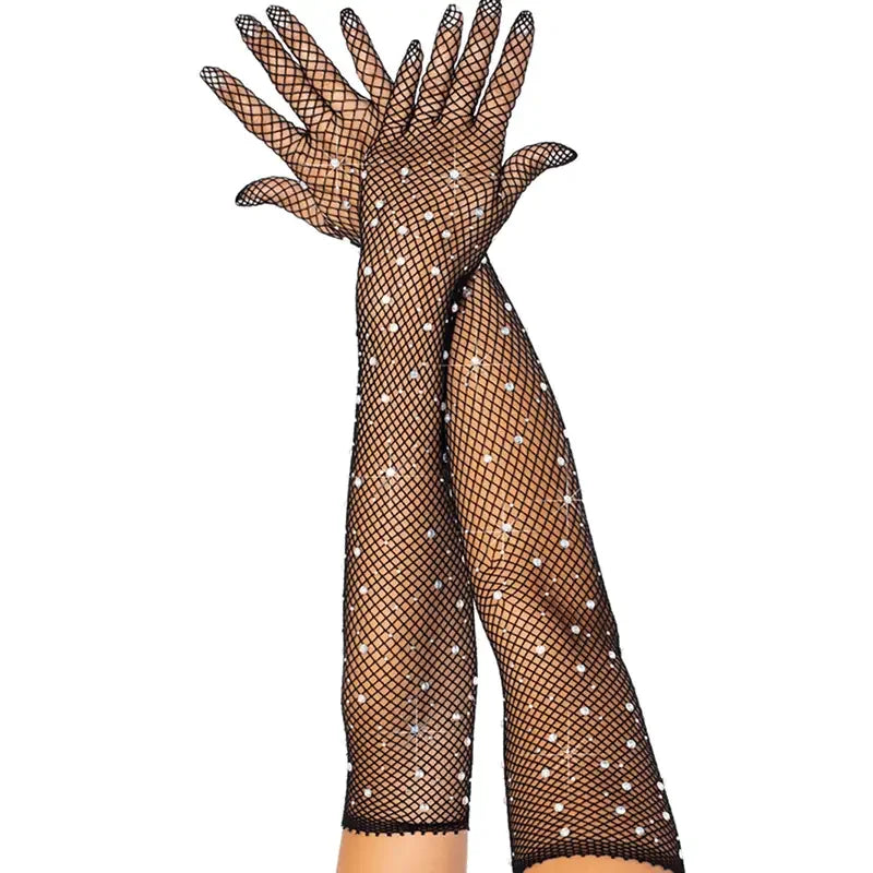 Diamond Mesh Gloves | Fashionsarah.com