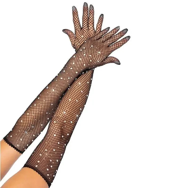 Diamond Mesh Gloves | Fashionsarah.com