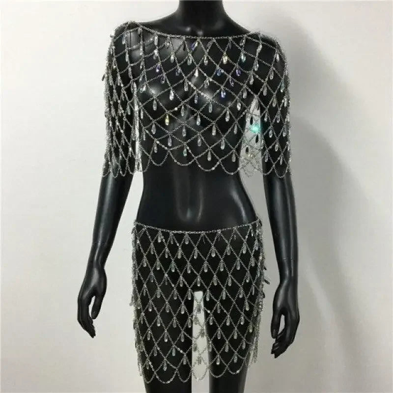 Crystal Rhinestone Matching Set | Fashionsarah.com