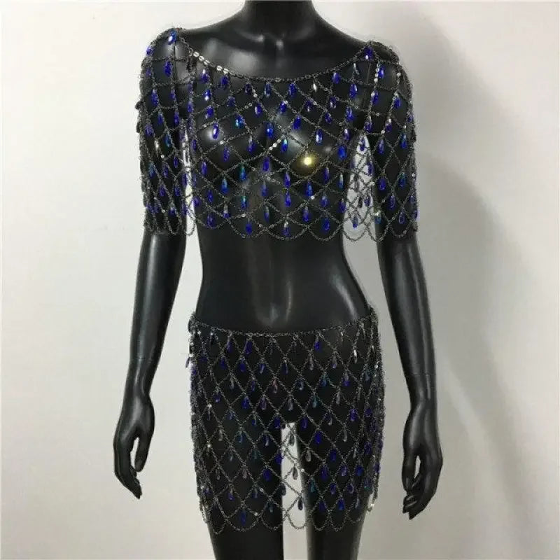 Crystal Rhinestone Matching Set | Fashionsarah.com