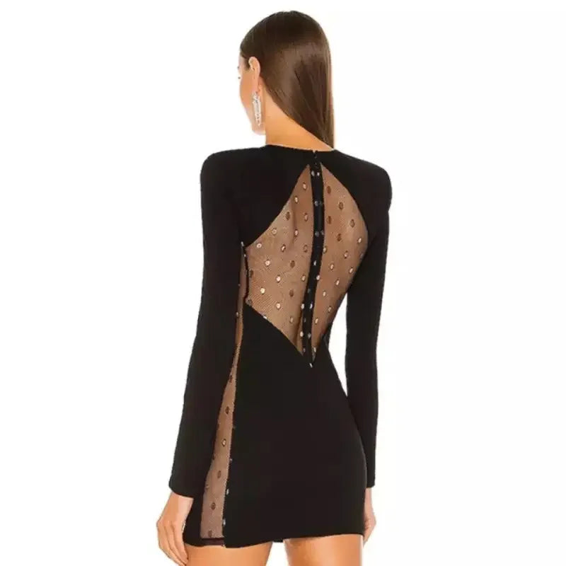 Newest Mesh Glamorous Mini Dress | Fashionsarah.com
