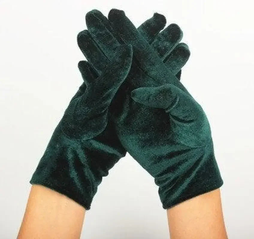 Velvet Short Gloves | Fashionsarah.com