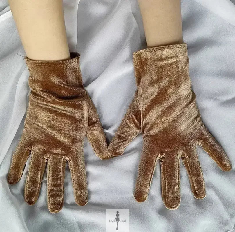 Fashionsarah.com Fashionsarah.com Velvet Short Gloves