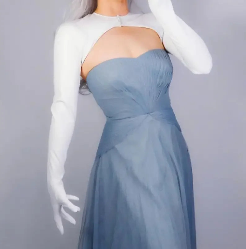 Wide sleeve long leather gloves | Fashionsarah.com