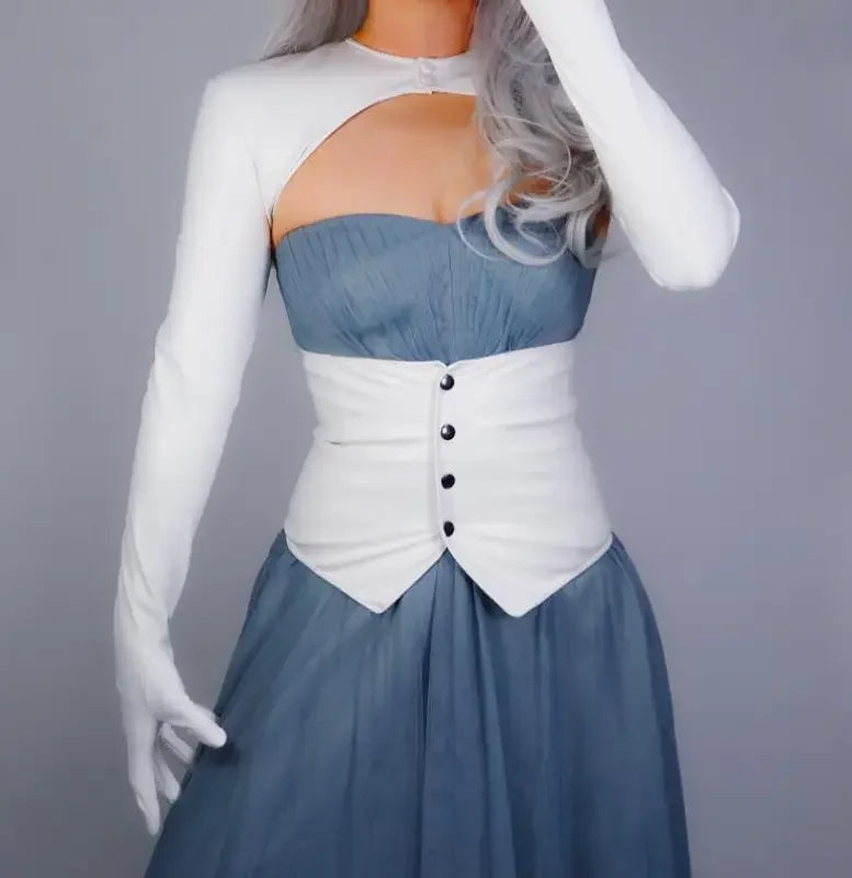 Wide sleeve long leather gloves | Fashionsarah.com