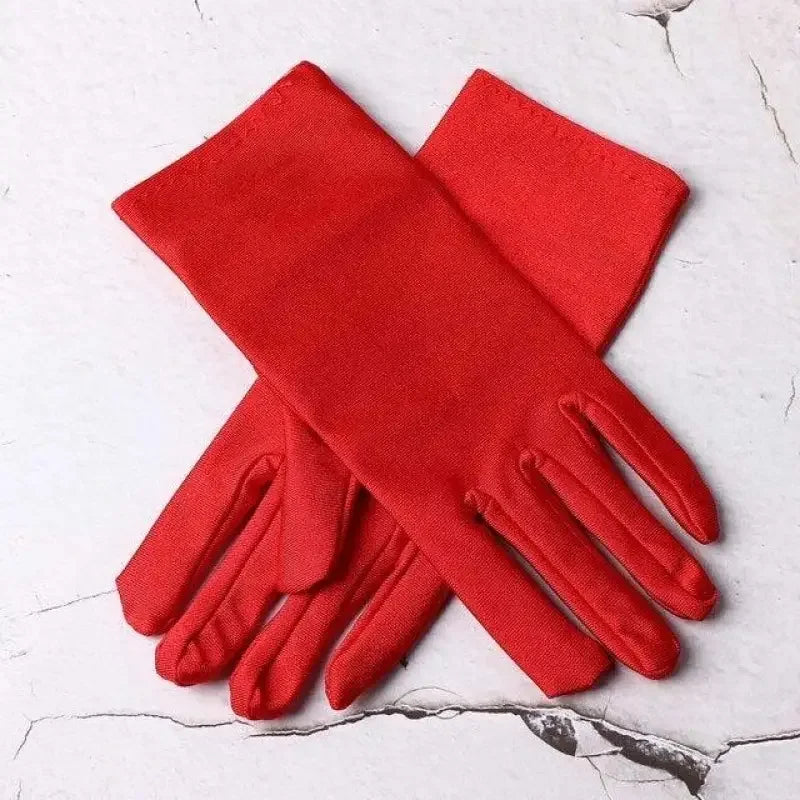 Satin Stretch Gloves | Fashionsarah.com