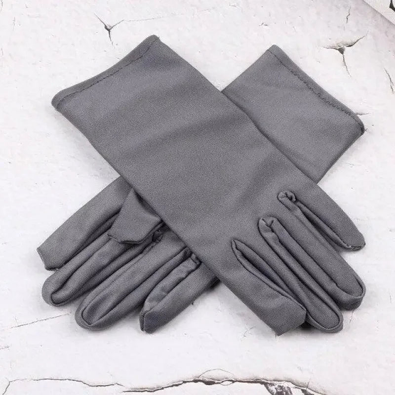 Satin Stretch Gloves | Fashionsarah.com