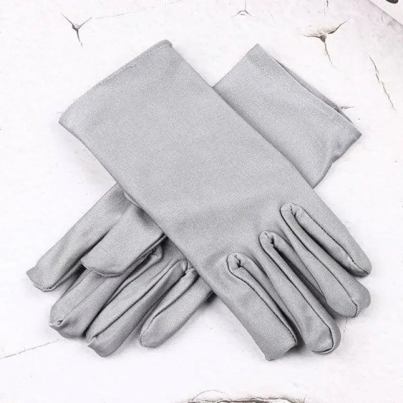 Satin Stretch Gloves | Fashionsarah.com