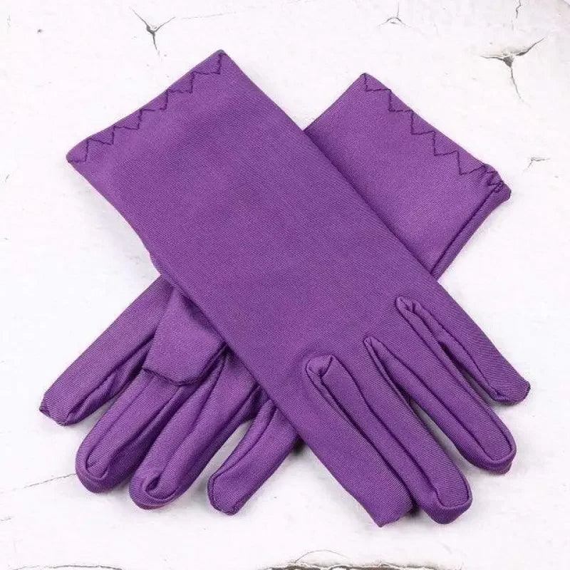 Satin Stretch Gloves | Fashionsarah.com