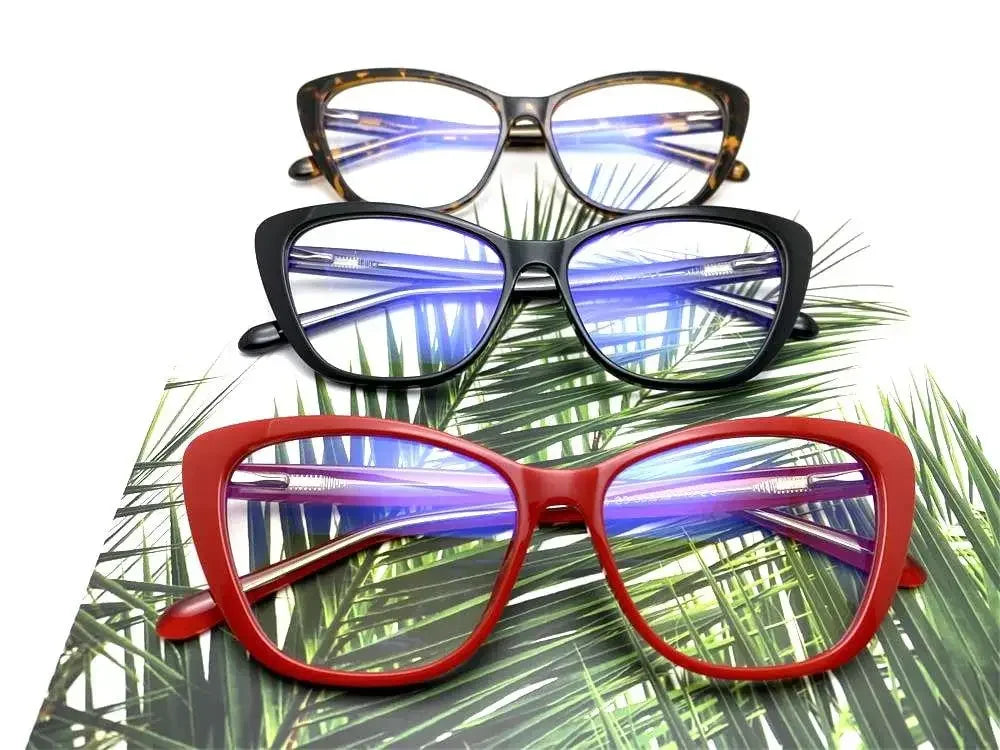 Retro Anti Glare Blue Filter Eyeglasses | Fashionsarah.com