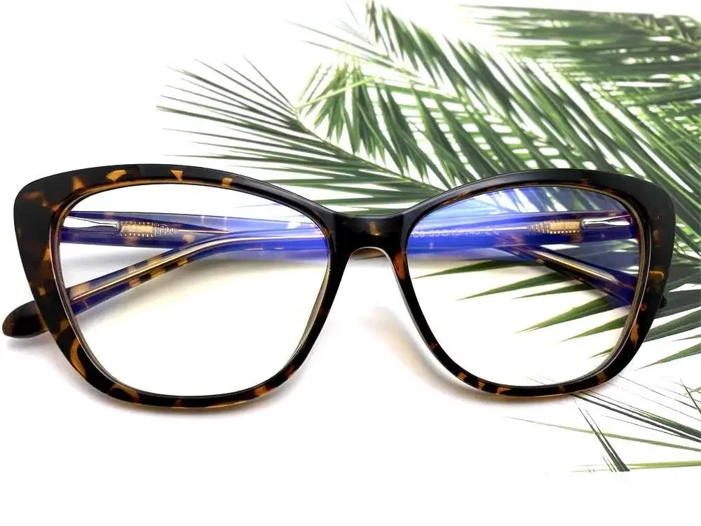 Retro Anti Glare Blue Filter Eyeglasses | Fashionsarah.com