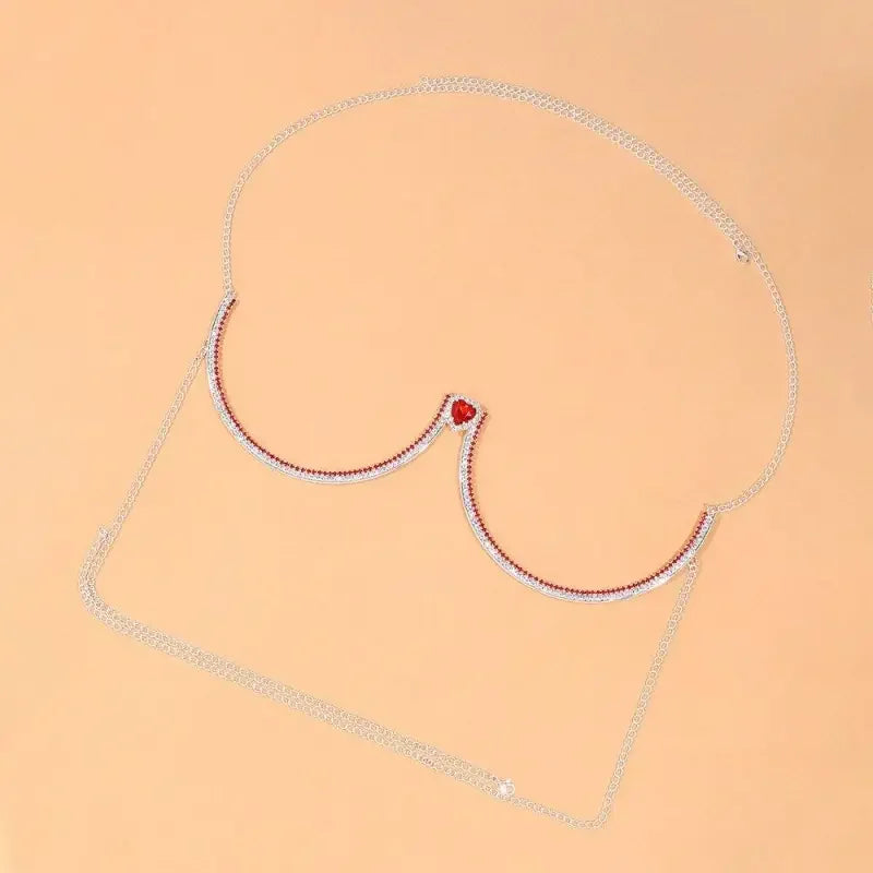 Rhinestone bra chain | Fashionsarah.com