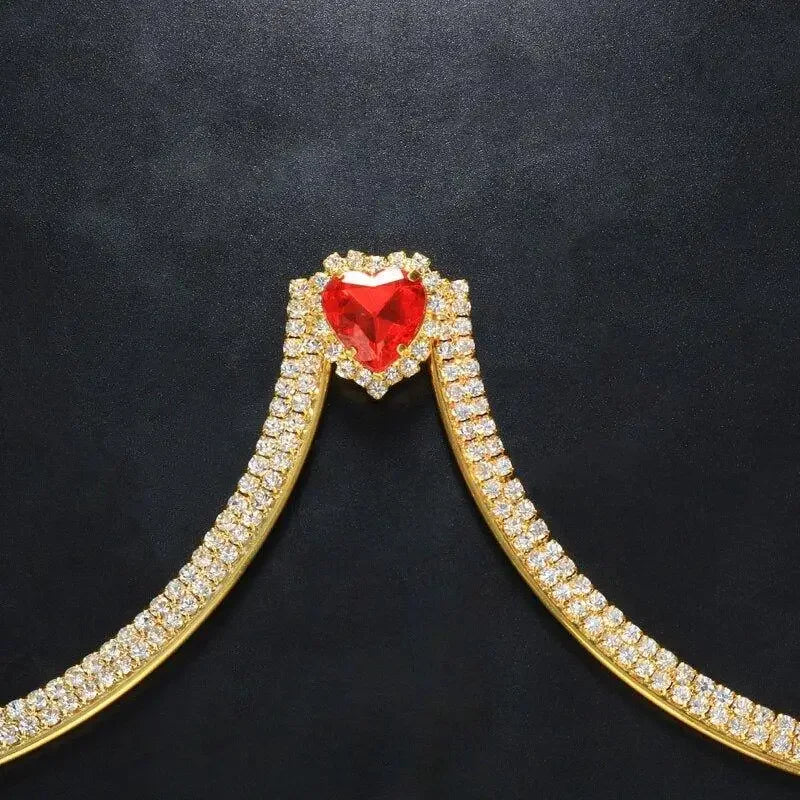 Rhinestone bra chain | Fashionsarah.com