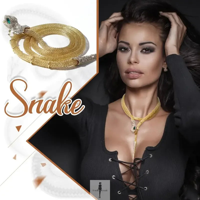 Fashionsarah.com Fashionsarah.com Luxury Snake Choker