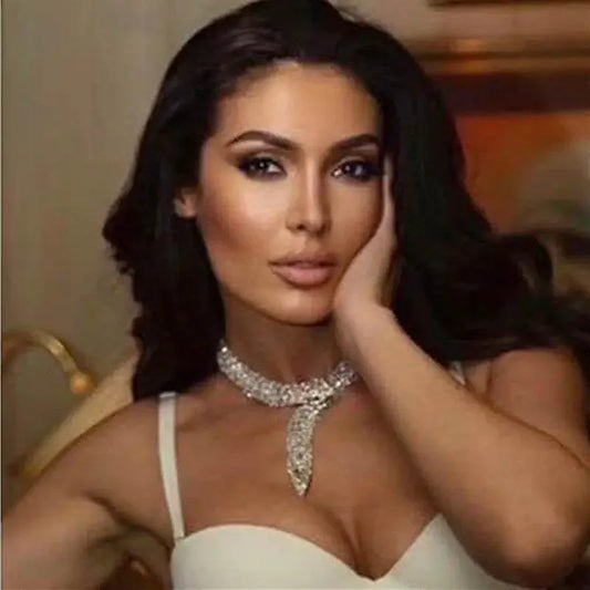 New Rhinestone Necklace | Fashionsarah.com