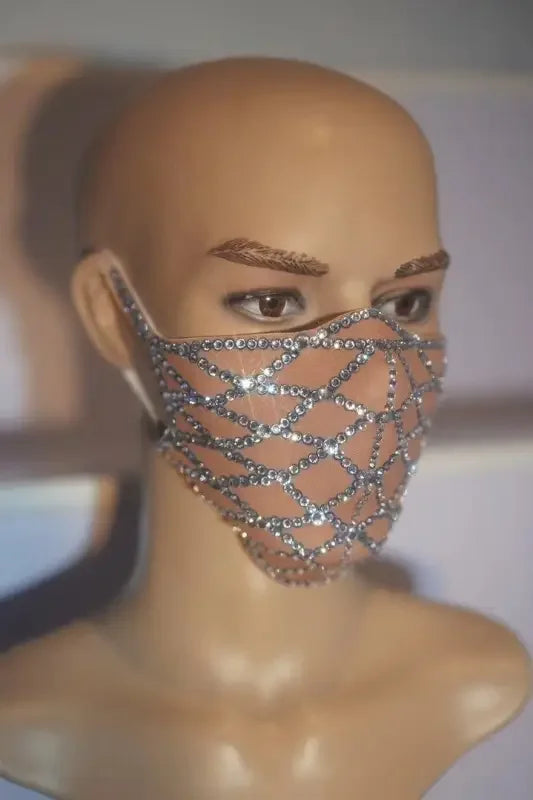 Rhinestone Pearls Masks | Fashionsarah.com