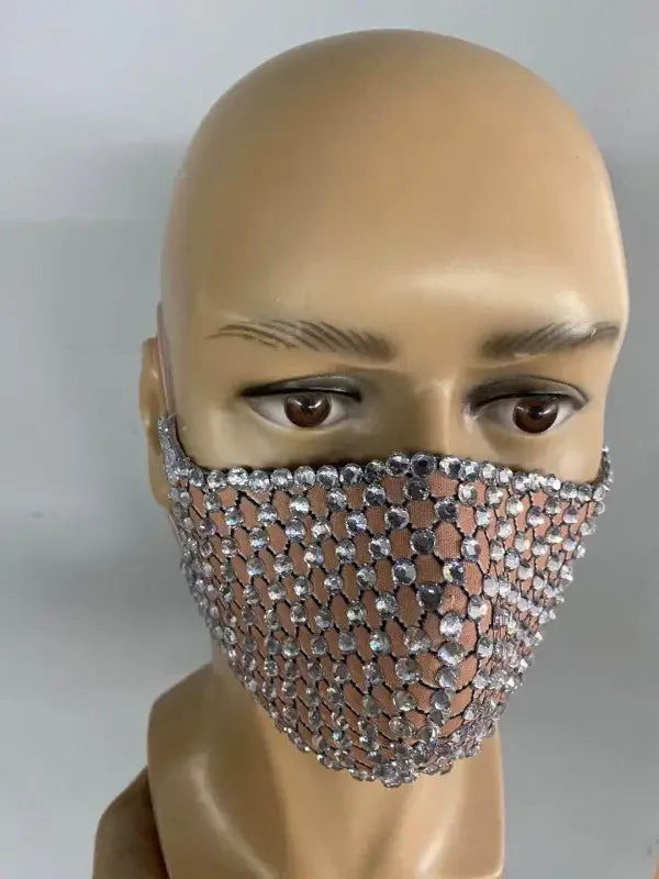 Rhinestone Pearls Masks | Fashionsarah.com