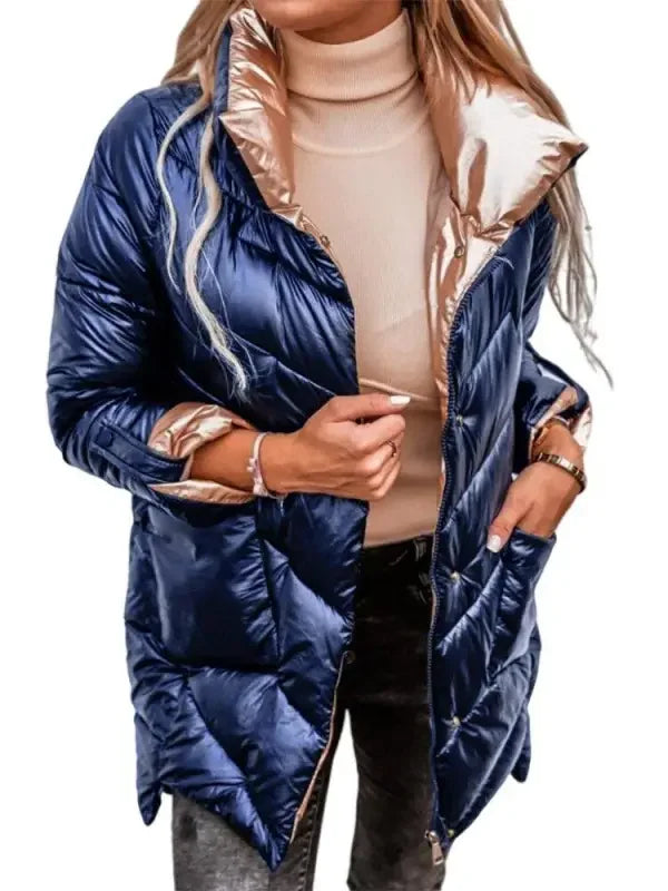 Glossy Warm Coats | Fashionsarah.com