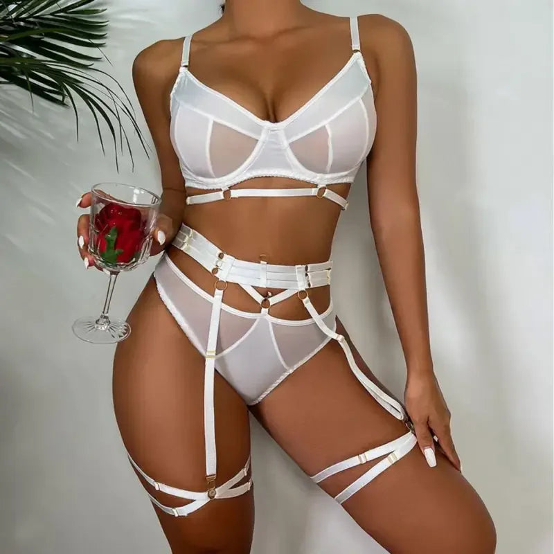Luxury Lingerie 3 Pieces | Fashionsarah.com