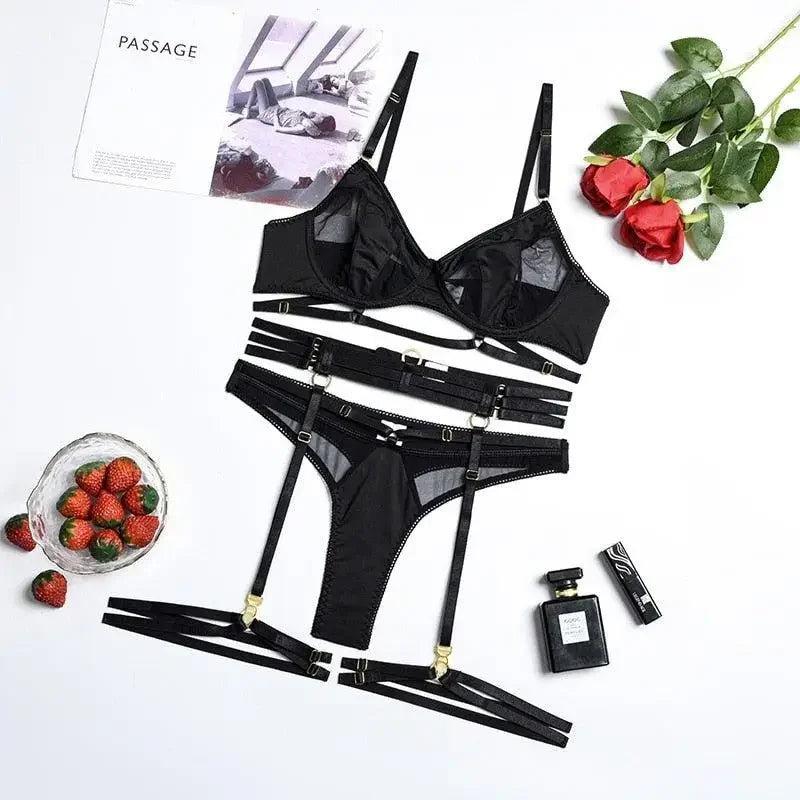 Luxury Lingerie 3 Pieces | Fashionsarah.com